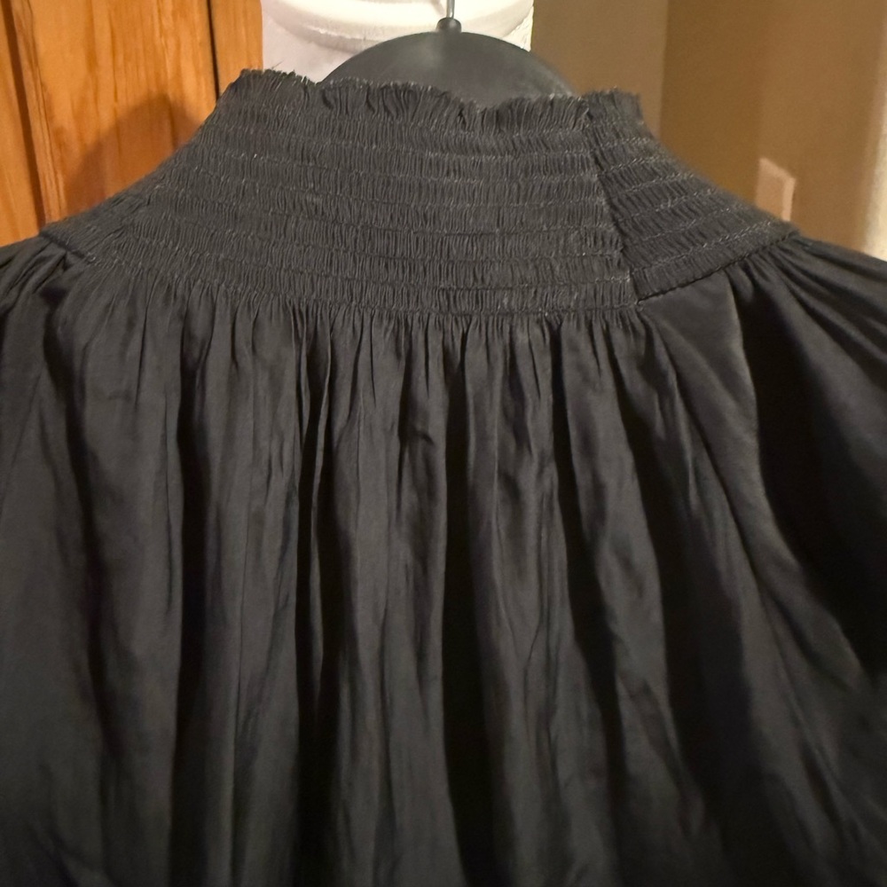 Ramy Brook Aleen V-neck Top Blouse in Black size S - NWT - Picture 6 of 11